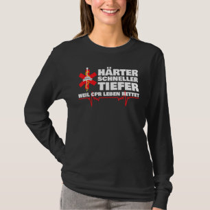 T-shirt Cool Cpr Réanimation Revivement Docteur Life