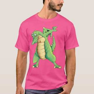 T-shirt Cool Dabbing Dragon Draco Draco Drôle Hip-