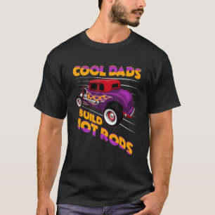 T-shirt Cool Dads Construire des tiges chaudes Vintage Hot