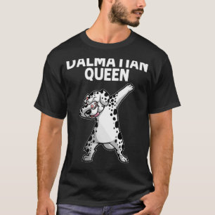 T-shirt Cool Dalmatien Pour Femmes Maman Dalmatiennes Hip