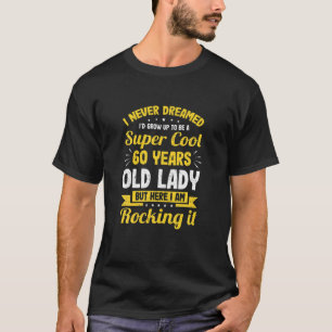 T-shirt Cool De 60 Ans, La Vierge Funny, 60E Anniversaire