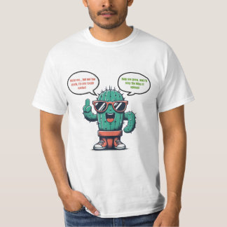 T-shirt Cool de Cactus Le Roi des Spikes avec style Ultime
