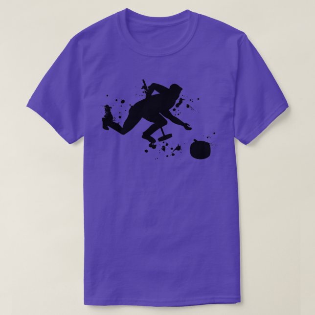 T-shirt Cool de curling (Design devant)