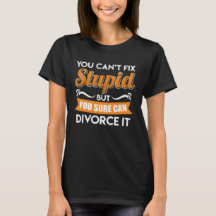 T-shirt Cool de la fête de divorce Ex mari Divorce Hommes