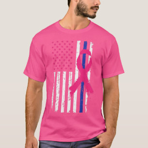 T-shirt Cool de la police américaine - Sensibilisation au
