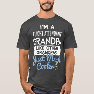 T-shirt Cool de vol de l'homme grand-père Fête des pères