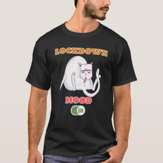 T-shirt Cool Dire Maison Bureau Mode de verrouillage Cool