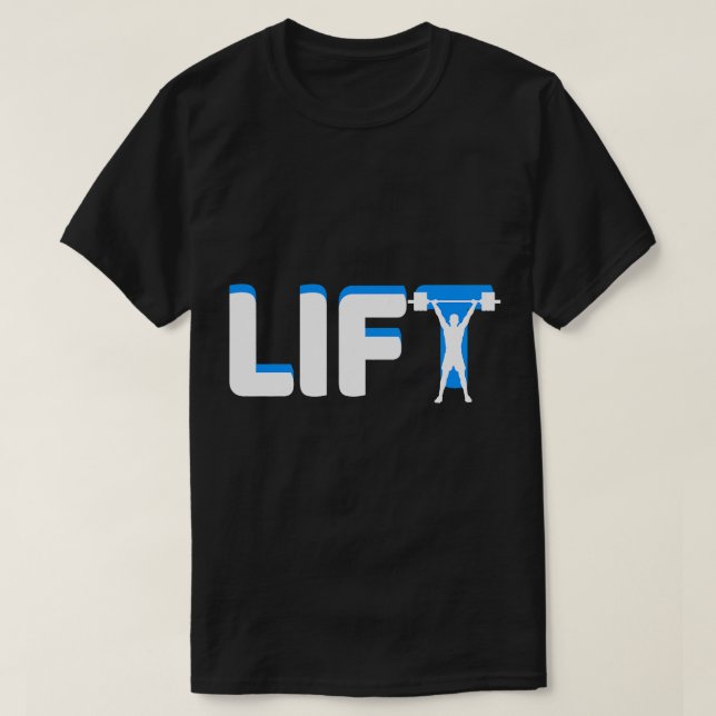 T-shirt Cool Dire Poids Lifting Dumbbell Fitness Traini (Design devant)