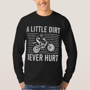 T-shirt Cool Dirt Vélo Art Hommes Dirtbike Moto B