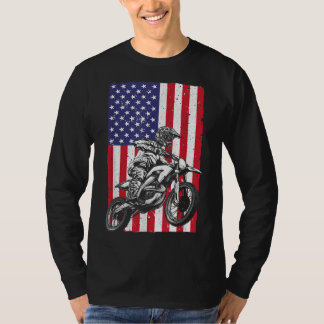 T-shirt Cool Dirt Vélo Art Pour Hommes Femmes Dirt Vélo Mo
