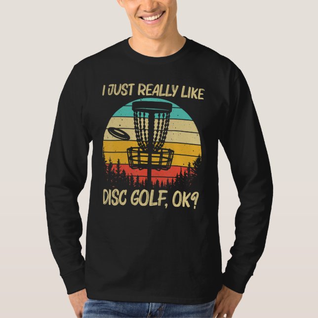 T-shirt Cool Disc Golf For Men Women Disc Golf  Player (Devant)