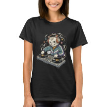 Cool DJ Cat With Headphones 