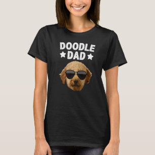 T-shirt Cool Doodle Pour Hommes Papa Golden Doodle Labrado