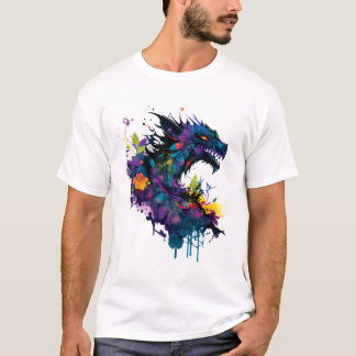 T-shirt Cool Dragon Art