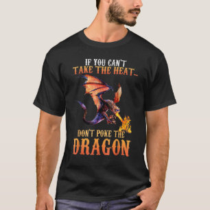 T-shirt Cool Dragon Flame Spewing Flying Mythical.Créature