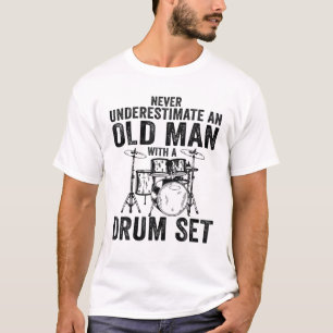 T-shirt Cool Drummer Art Pour Percussionniste Joueur Drumm