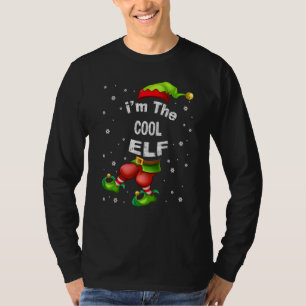 T-shirt Cool Elf Matching Family Group Pajama de Noël