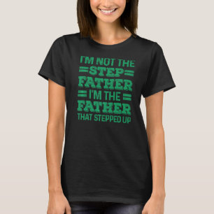 T-shirt Cool Embrassez Papa Pour Hommes Père Bonus Stepdad