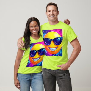 T-shirt Cool 😎 Emoji Fun