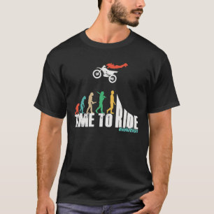 T-shirt Cool Enduro Moto Mx Temps De Vêtement Pour Circule