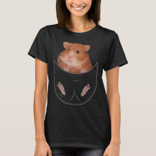 T-shirt Cool Enfants Hamster Vêtements Poche Animal tenue 