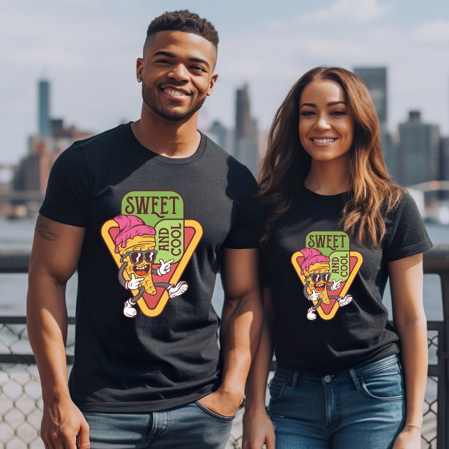 T-shirt Cool et sucré (Créateur téléchargé)