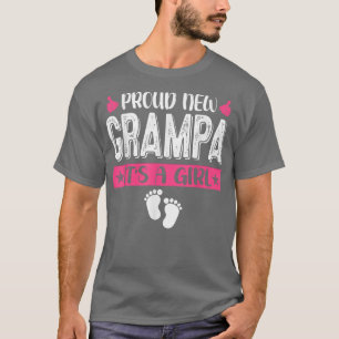 T-shirt Cool Famille Fier Nouveau Grampa C'est une fille G