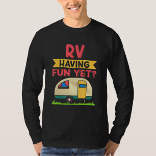 T-shirt Cool Fans Camping Déclarations de Camper Discours