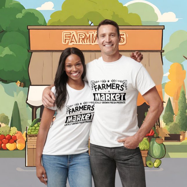 T-shirt Cool Farmer's Market produit localement (Créateur téléchargé)