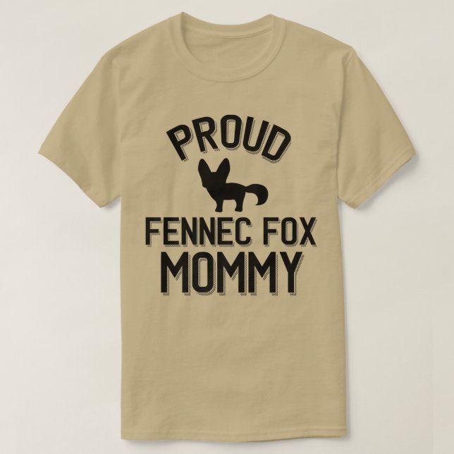 T-shirt Cool Fennec Fo Parent Fier Fennec Fo Maman Premiu (Design devant)