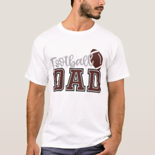 T-shirt Cool Football sport papa mot art