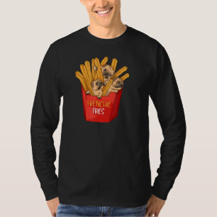 T-shirt Cool Frenchie Fries Français Fries Bulldog proprié