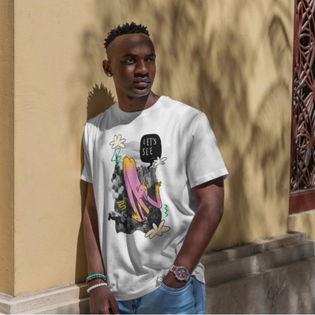 T-shirt Cool Friendly Monster (Créateur téléchargé)