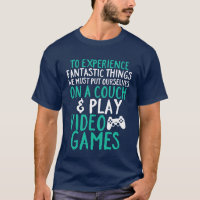 T-shirt cool Funny pour Jeux Vidéos Geek et joueur