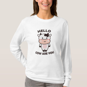 T-shirt Cool Funny Pun Farm Cute Animaux Enfants