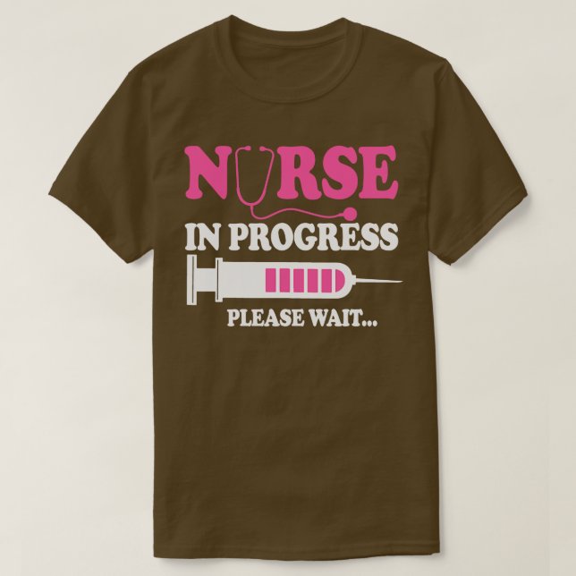 T-shirt Cool Futur Infirmière Semaine d'appréciation des i (Design devant)