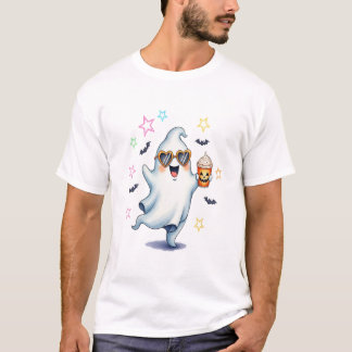T-shirt Cool Ghost Halloween Vibes