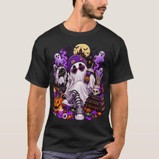 T-shirt Cool Ghost Halloween Vibes