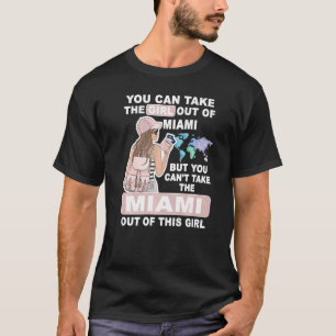 T-shirt Cool Girl from Miami City Proud Miami Girl