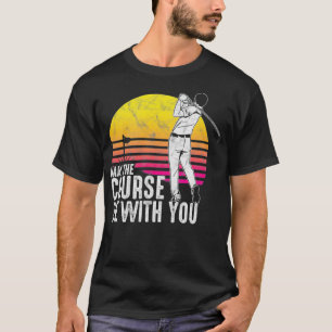 T-shirt Cool Golfer Peut Être Le Parcours Être Avec Vous