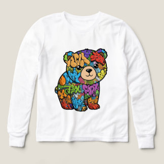 T-shirt cool Graffiti Bear Kids'