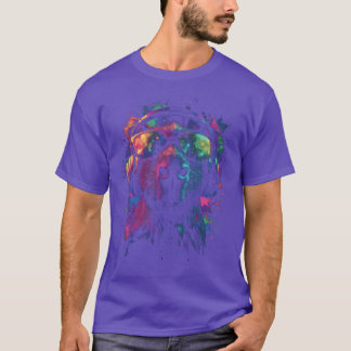 T-shirt Cool Graphic Rave Music Techno Festival Capybara