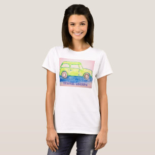 T-shirt Cool Green Voiture évasion