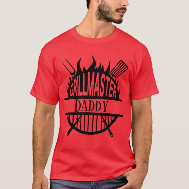 T-shirt cool grill maître Daddy (Devant)