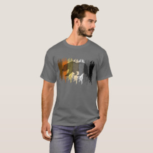 T-shirt Cool Grunge Ours Ombre Gay Oears Fierté