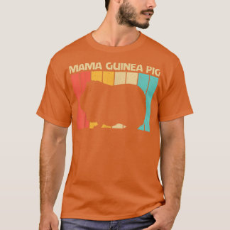 T-shirt Cool Guinée Pig Design for Women Mama Cavy Pet Rod