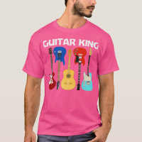 Cool Guitar Design For Men Dad Boys Band Player Mu