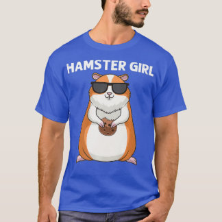 T-shirt Cool Hamster Cadeau Pour Filles Enfants Syrien Nai
