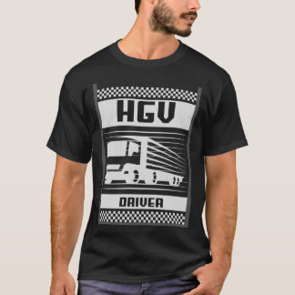 T-shirt Cool HGV Marchandises lourdes Véhicule Camion Cami