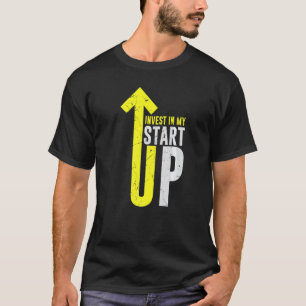 T-shirt Cool Investir Dans Mon Entreprise Fondatrice De Dé